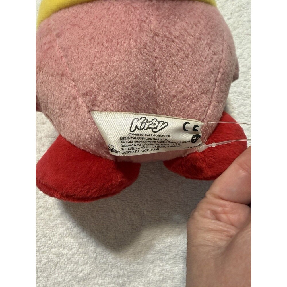 Kirby Zelda Cosplay Plush Link Nintendo Smash Brothers Soft Cute Stuffed 7" - Picture 8 of 10